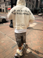 Perception shapes reality zip up