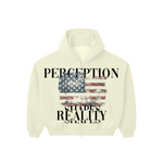 Perception shapes reality zip up